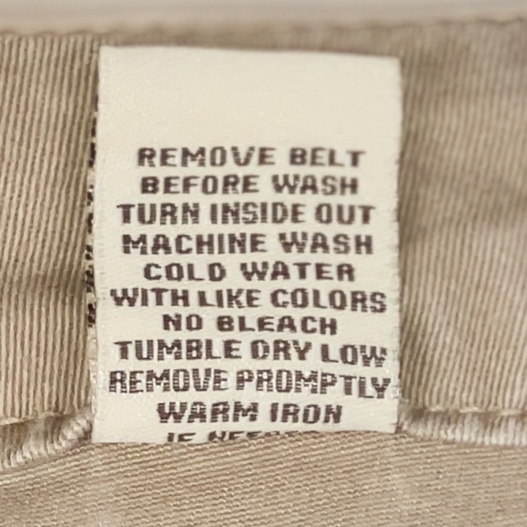 BeBop Tan Jean Shorts with Classic Style - Picture 7 of 7